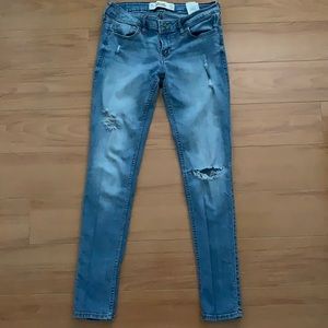 Hollister ripped jeans